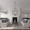 Ekena Millwork Daniela Ceiling Medallion (Fits Canopies up to 3 7/8"), 8"OD x 3 7/8"ID x 1/2"P, Night Shade CM08DNNSF - alternate 4
